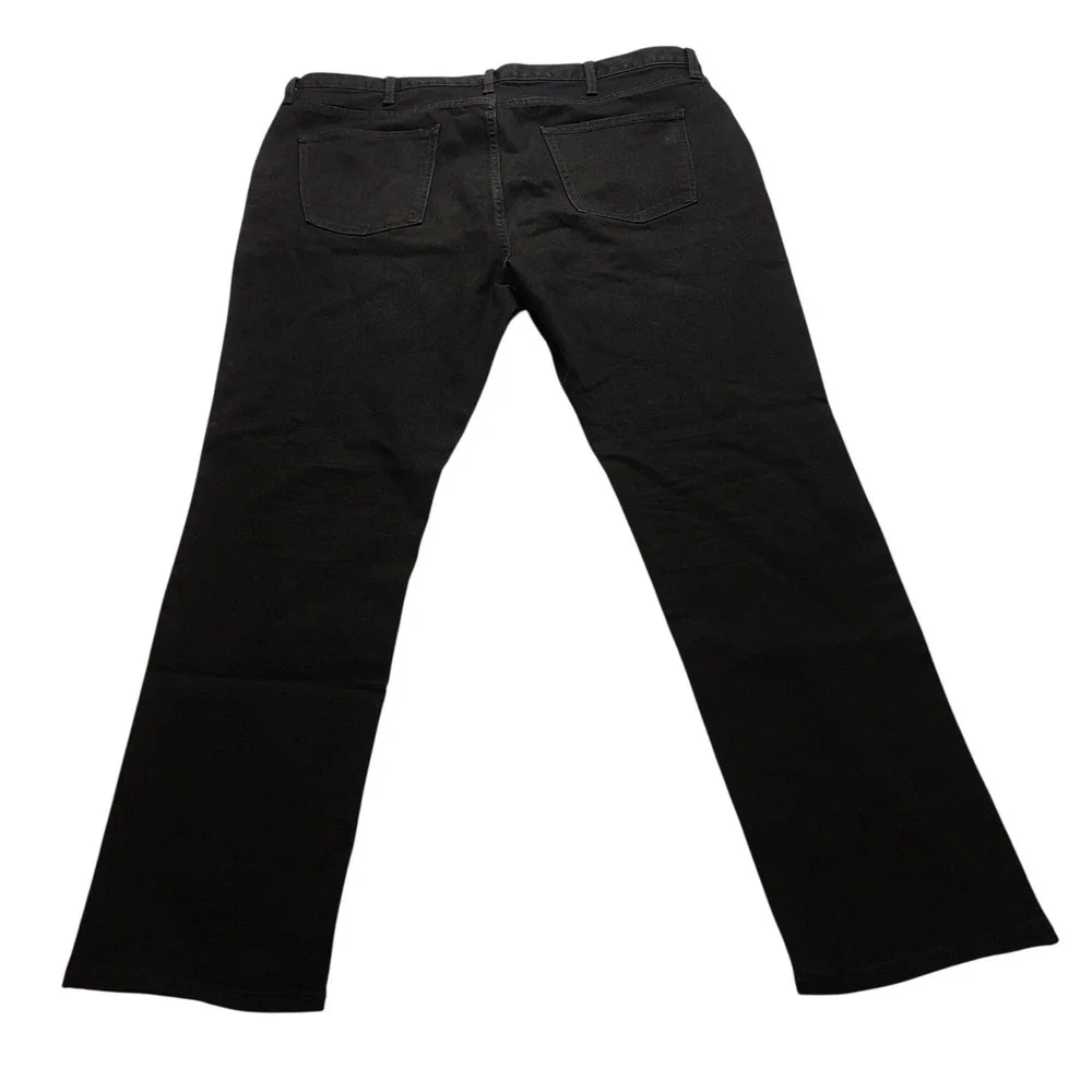 Old Navy Slim Built-In Flex Jeans Men's 38x30 Black Rinse Stretch Pants Slim fit